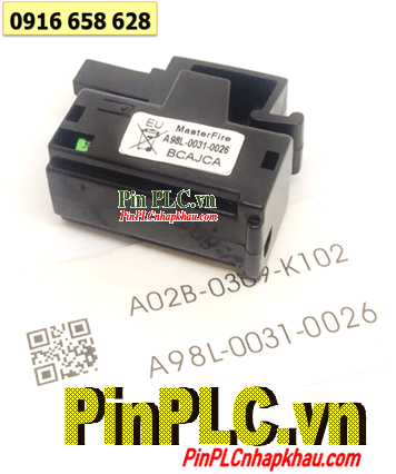 Pin Fanuc A98L-0031-0026 lithium 3v chính hãng Made in Japan